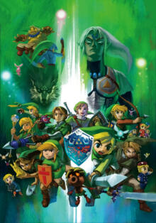Link Legend of Zelda (OOT and TP)