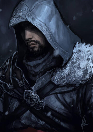 Ezio Auditore Assassin's Creed art credits to TheBoyofCheese